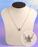  Necklace Multi Colored Star